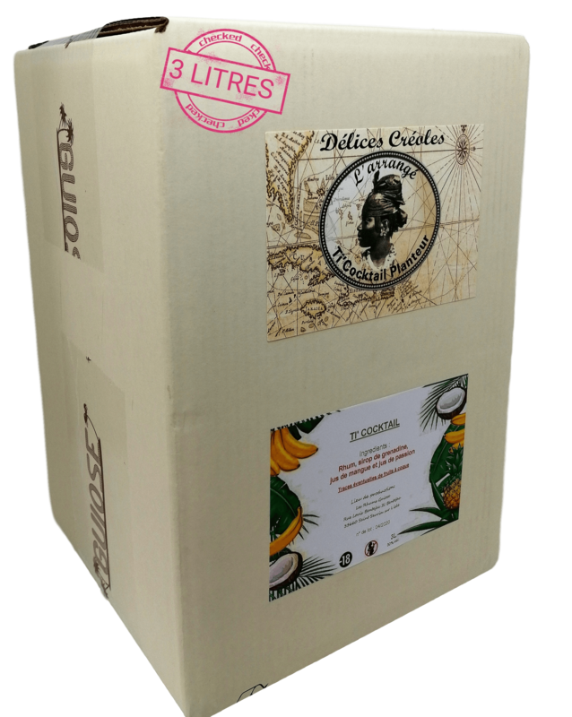 Punch Ti'Cocktail 3 Litres 14°