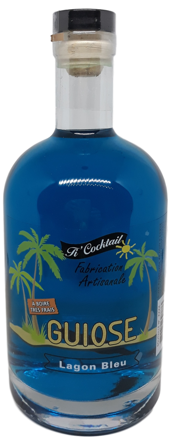 Le ti'cocktail Lagon Bleu 70 cl 18°