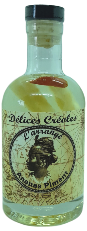 Rhum arrangé Ananas Piment 30° 20cl
