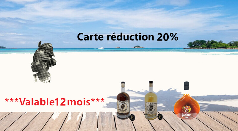 Carte réduction 20%