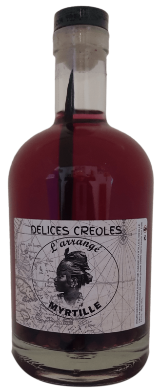 Rhum arrangé  Myrtilles 30° 70cl
