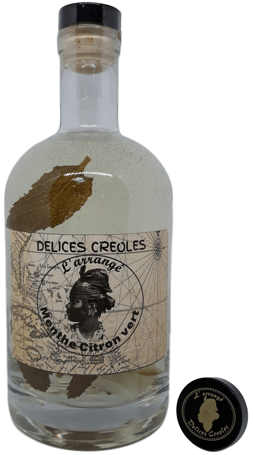 Rhum arrangé  Menthe Citron Vert 30° 70cl