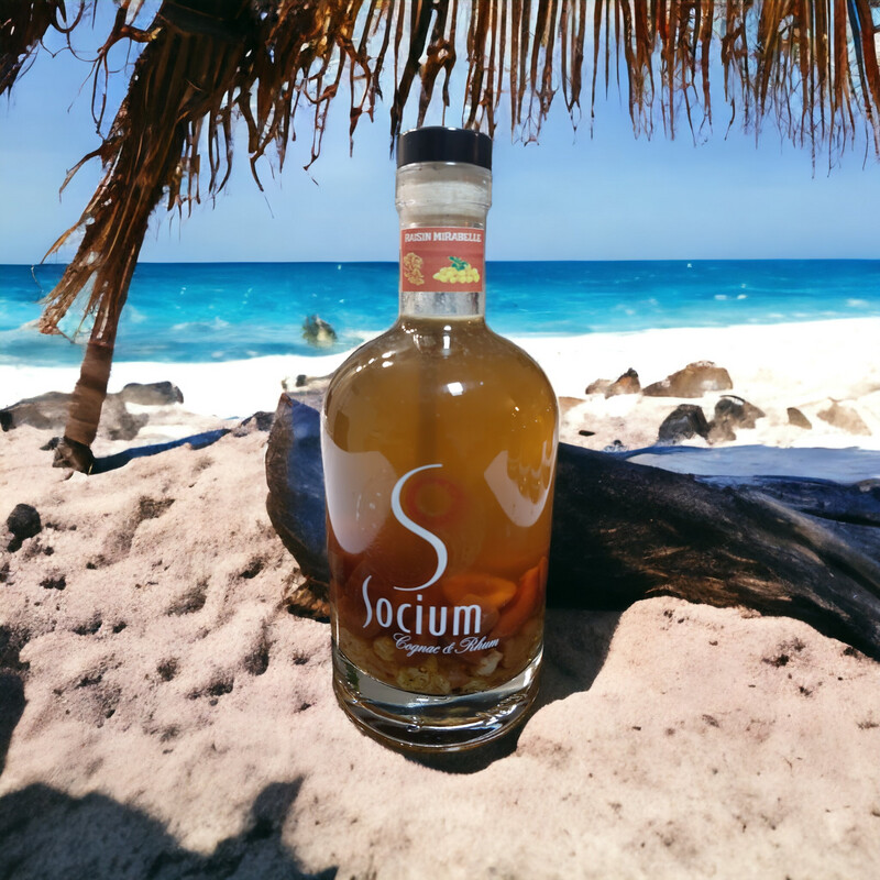 Arrangé rhum & cognac  RAISIN MIRABELLE