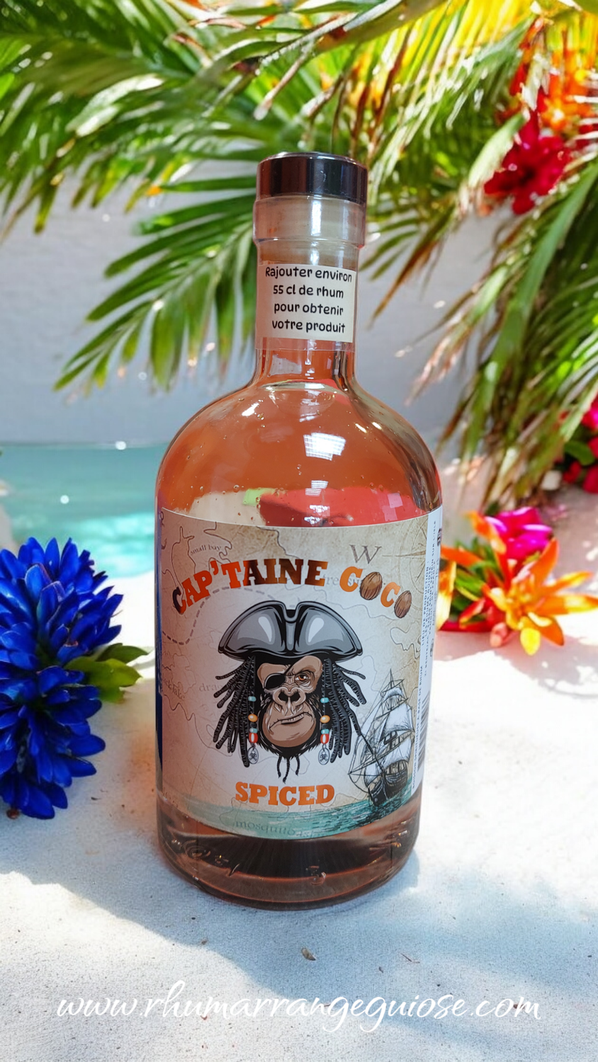 Concentré pour 70 cl  spiced  CAPITAINE COCO