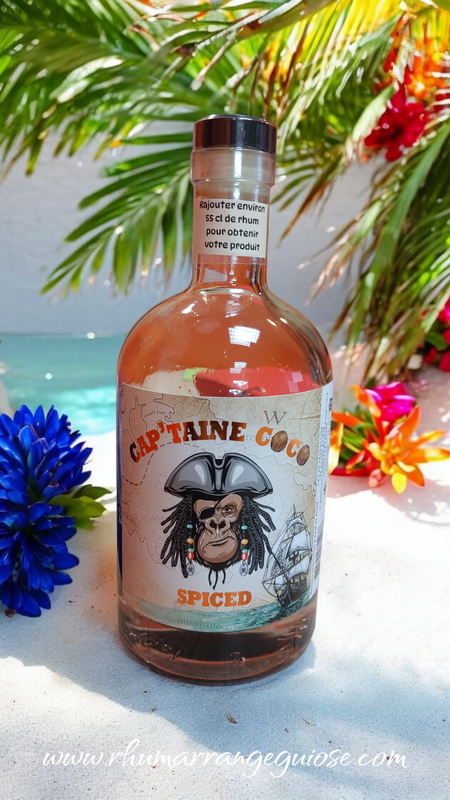 Concentré pour 70 cl  spiced  CAPITAINE COCO