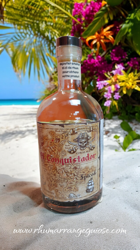 Concentré pour 70 cl  spiced CONQUISTADOR