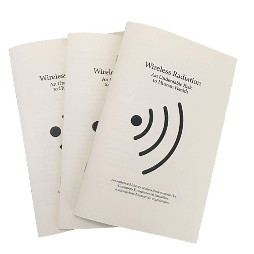 Wireless Radiation: An Undeniable Risk to Human Health Booklet Sets ($13-$50)