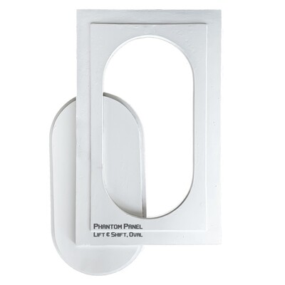 GFRG Drywall Access Door | Lift and Shift, Oval