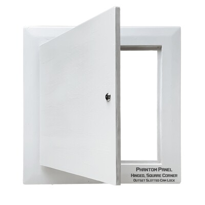 Phantom Panel | GFRG Drywall Access Door | Hinged, Square Corner
