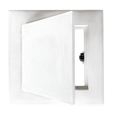 Square Corner Phantom Panel GFRG Drywall Access Door 6 x 6 Lift & Shift 