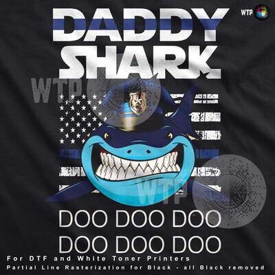 Police Daddy Shark