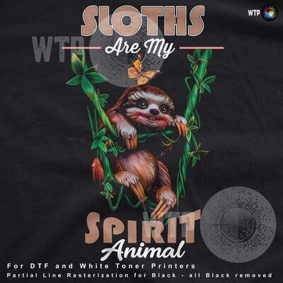 Sloths are my Spirit Animal