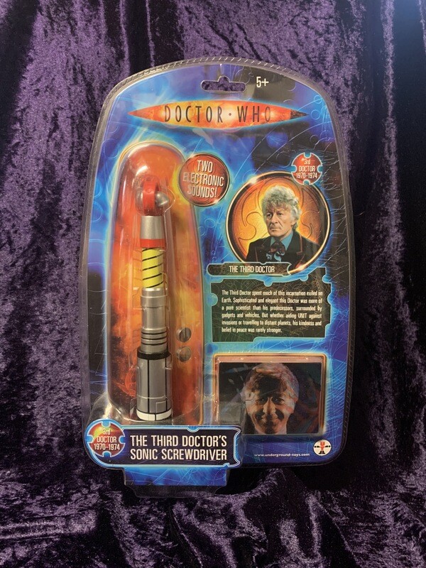 Doctor Who, 3rd Dr Sonic Screwdriver