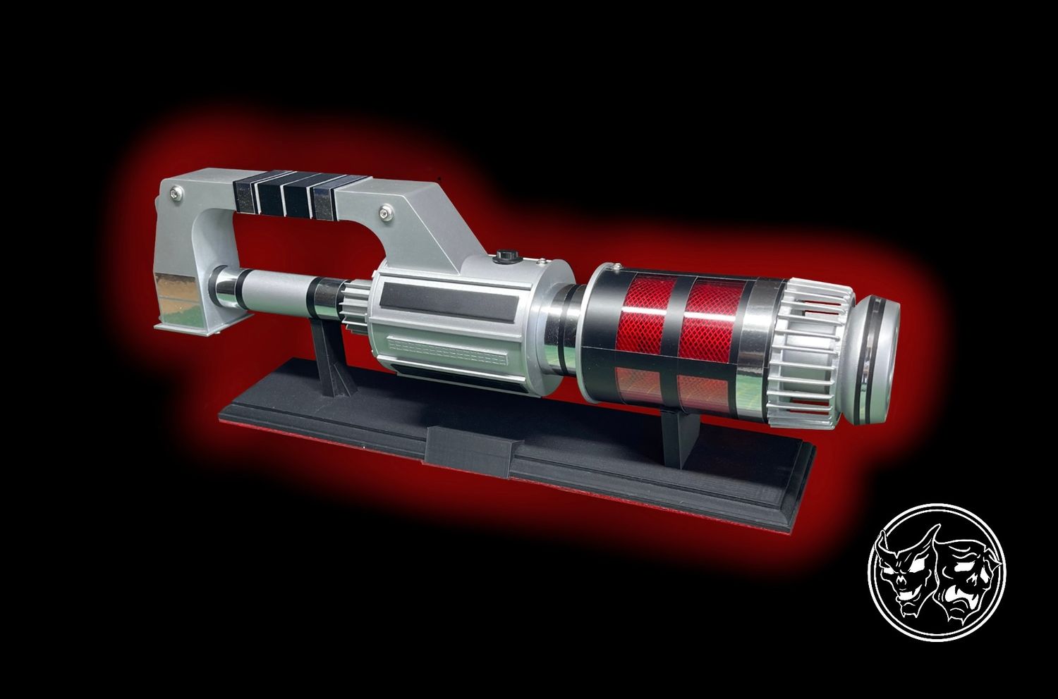 Earth shock cybergun  ( long barrel ) built and painted display