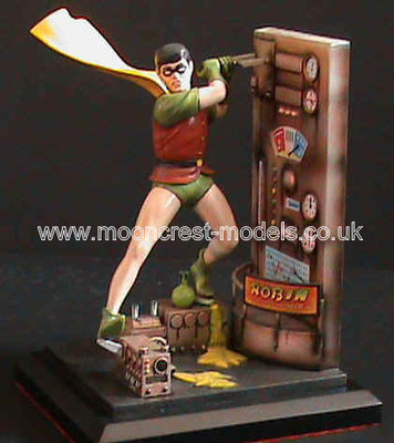 Robin the boy wonder ( Aurora re-issue ) built and painted display
