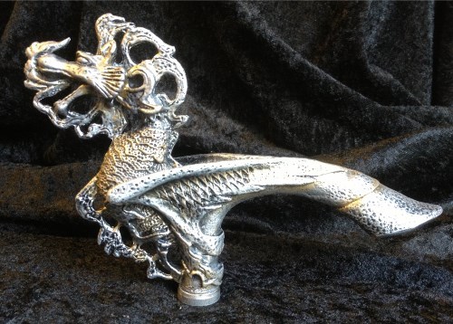 Dracula walking cane handle