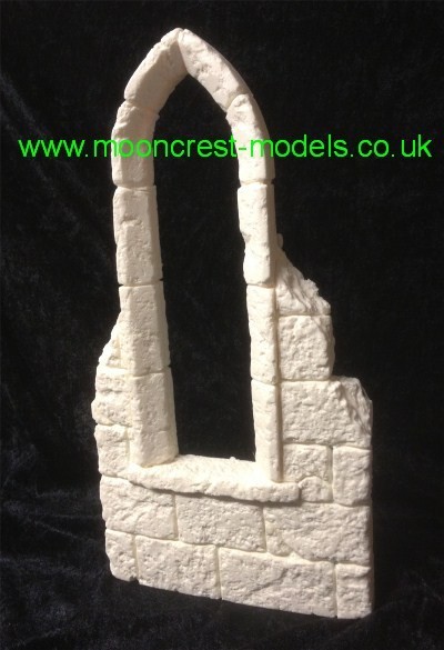 Gothic style window diorama accessory
