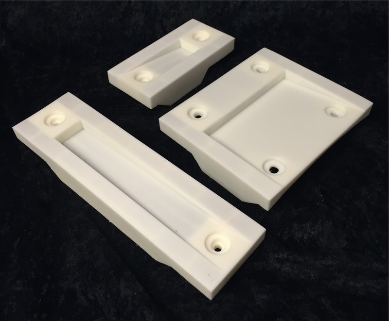Pond-liner decorative slats ( V3 )