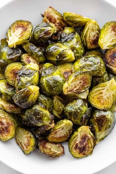 Roasted Brussels Sprouts (V, GF, DF)