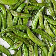 Roasted Pea Pods (V, GF, DF)