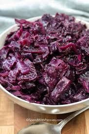 Braised Cabbage (V, GF, DF)