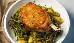 Whiskey Glazed Pork Chop (GF)
