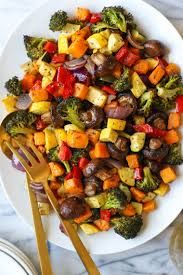 Roasted Vegetable Medley (V, VG, GF, DF)