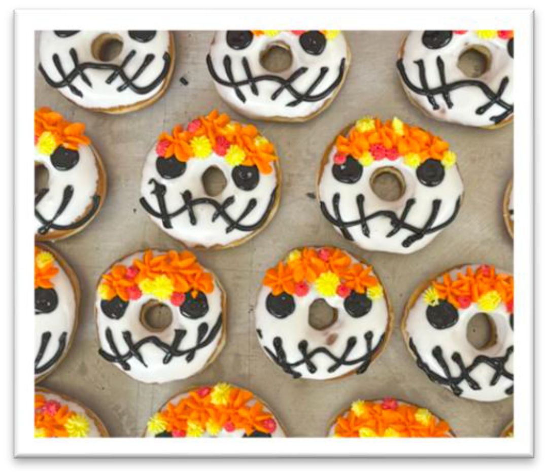 Day of the Dead Donut