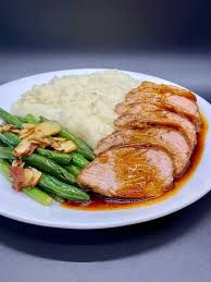 Garlic Herb Grilled Pork Tenderloin