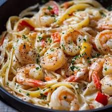 Shrimp Fettuccine Alfredo