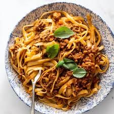 Fettuccini Bolognese