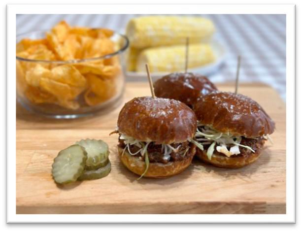 Pretzel Slider Buns