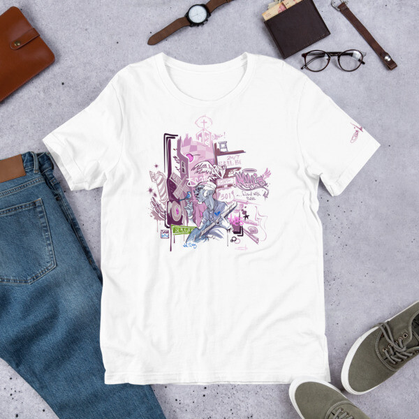 BLUTOWN Short-Sleeve Unisex T-Shirt
