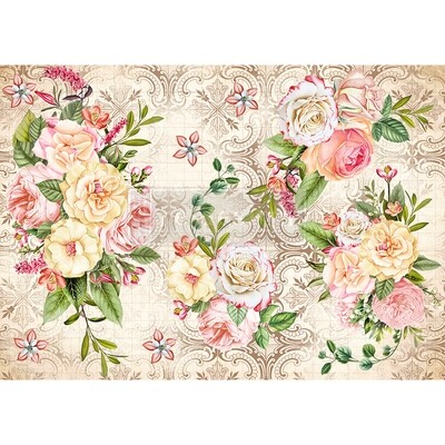 Decor Rice Paper - Amiable Roses