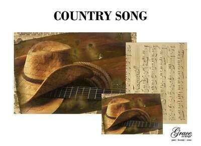 CLOSEOUT Country Song Decoupage Pack