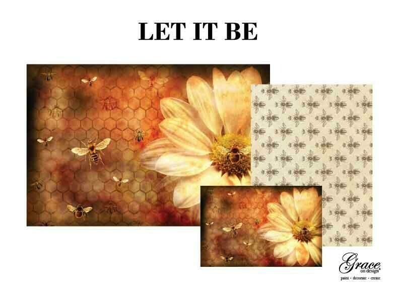 CLOSEOUT Let It Be Decoupage Pack