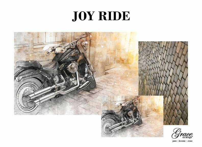 CLOSEOUT Joy Ride Decoupage Pack
