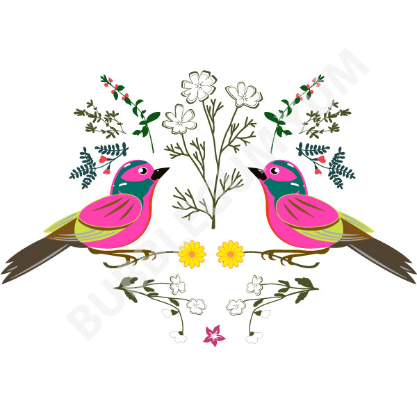 Decoupage Artisan Print - Little Birdie