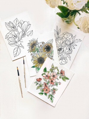 Garden Watercolor Kit