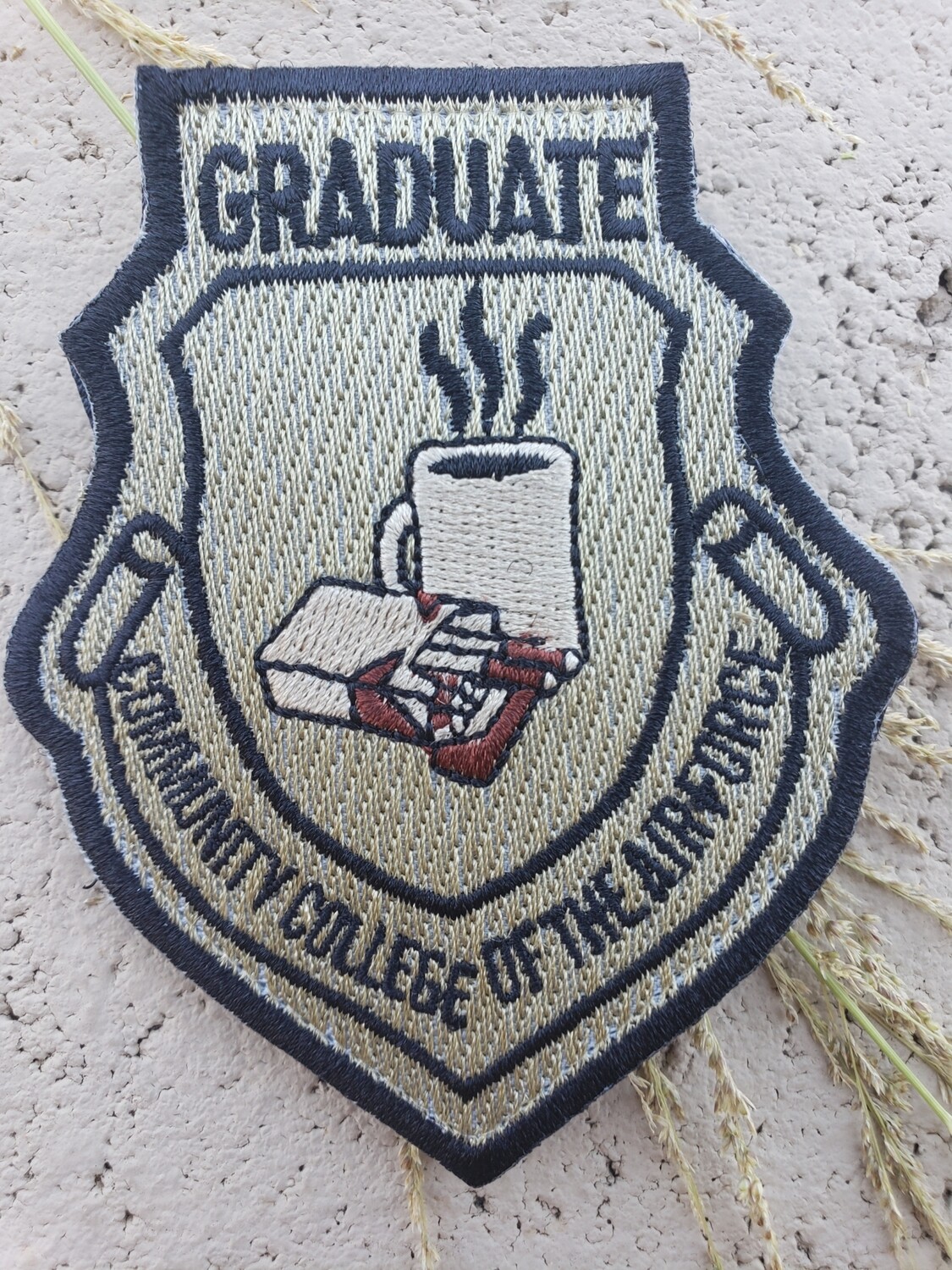 CCAF Graduate Patch (Subdued Green)