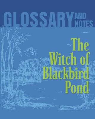 Glossary and Notes - The Witch of Blackbird Pond