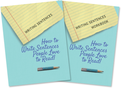 Writing Sentences - Book and Workbook
