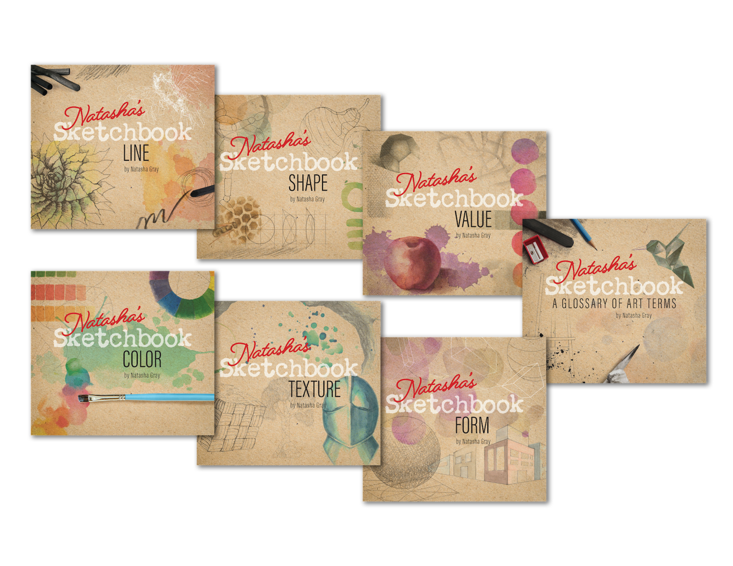 Natasha's Sketchbook - The Complete Set