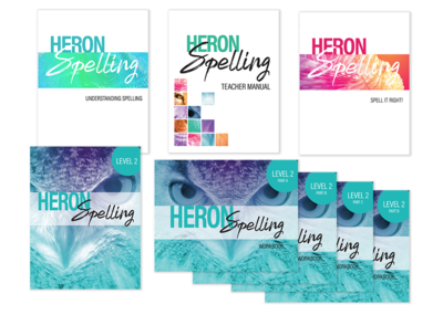 Heron Spelling Starter Package - Level 2 (Grade 5) Heron Spelling Starter Package - Level 2 (Grade 5)