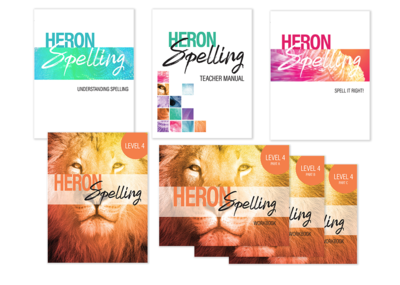 Heron Spelling Starter Package - Level 4 (Grade 7) Heron Spelling Starter Package - Level 4 (Grade 7)