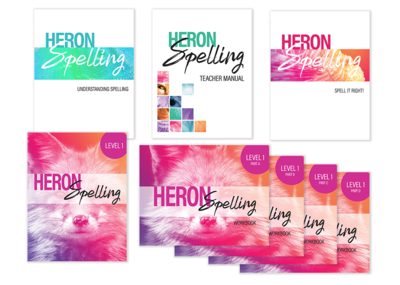 Heron Spelling Starter Package - Level 1 (Grade 4) Heron Spelling Starter Package - Level 1 (Grade 4)