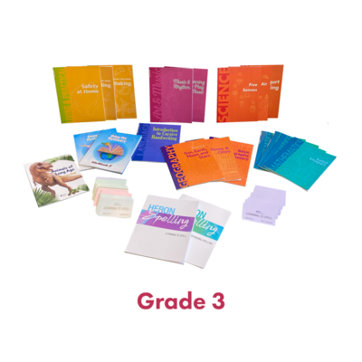 Ages 8-9 (Grade 3) Homeschool Package