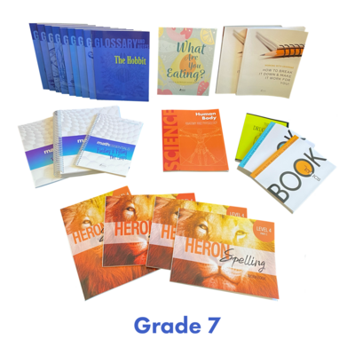 Ages 12-13 (Grade 7) Homeschool Packages Ages 12-13 (Grade 7) Homeschool Packages