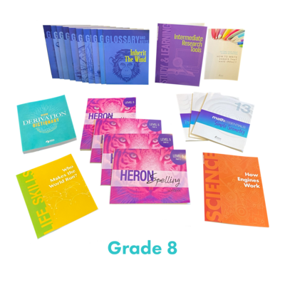 Ages 13-14 (Grade 8) Homeschool Packages
