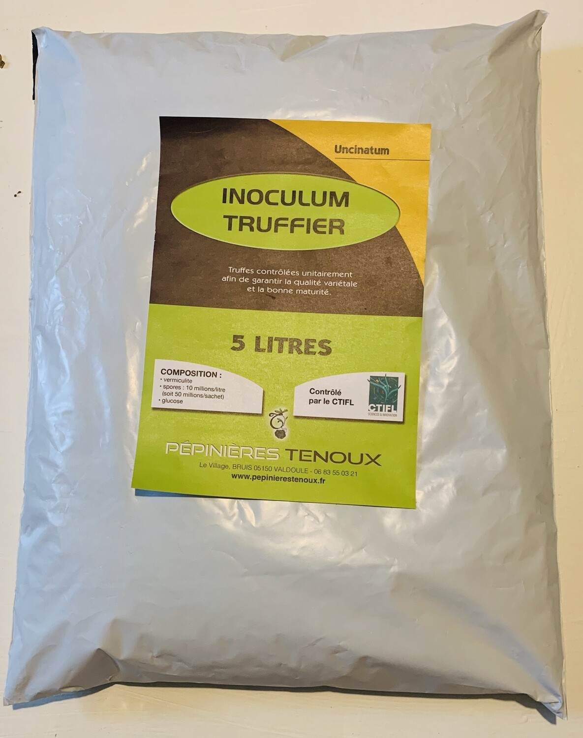 Inoculum Truffier Tuber Uncinatum (Sac de 5 Litres)